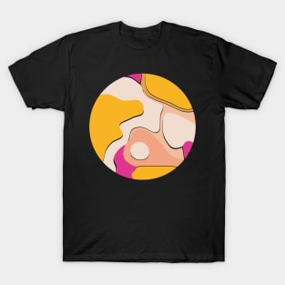 Original abstract modern minimalist design art T-Shirt